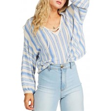 Billabong Women's So Sweet Blue Sweater