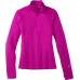 Brooks Sports Women's Dash 1/2 Zip Heather Magenta Top
