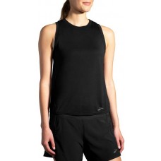 Brooks Sports Women's Distance Tank Black Top Brooks Sports Women's Distance Tank Black Top