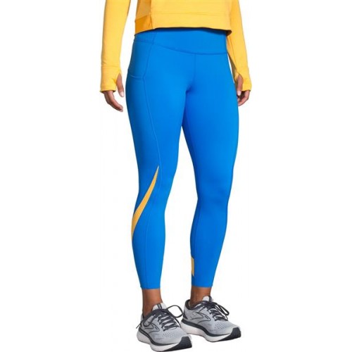 Brooks Sports Women's Method 7/8 Blue Bolt Tights Brooks Sports Women's Method 7/8 Blue Bolt Tights