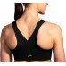 Brooks Women's Dare Crossback Run Sports Black Bra Brooks Women's Dare Crossback Run Sports Black Bra