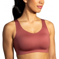 Brooks Women's Dare Scoopback Sports Terracotta Bra