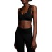 Brooks Women's Dare Strappy Run Sports Black Bra