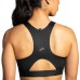Brooks Women's Drive 3 Pocket Run Black Bra Brooks Women's Drive 3 Pocket Run Black Bra