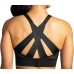 Brooks Women's Drive Interlace Sports Black Bra Brooks Women's Drive Interlace Sports Black Bra