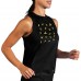Brooks Women's Graphic Tank Black Top Brooks Women's Graphic Tank Black Top