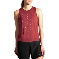 Brooks Women's Graphic Tank Terracotta Top