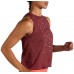 Brooks Women's Graphic Tank Terracotta Top