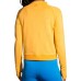 Brooks Women's Notch Thermal Long Sleeve Saffron Shirt