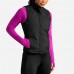 Brooks Women's Shield Hybrid Black Vest Brooks Women's Shield Hybrid Black Vest