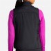 Brooks Women's Shield Hybrid Black Vest Brooks Women's Shield Hybrid Black Vest