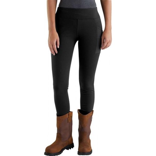 Carhartt Women's Force Lightweight Utility Black Leggings Carhartt Women's Force Lightweight Utility Black Leggings