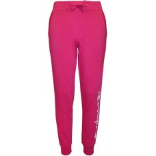Champion Girls' Script Fleece Jogger Vivid Fuchsia Pants