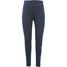 Champion Girls' Script Screen Print Granite Heather Leggings