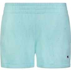 Champion Girls' Speckle French Terry Blue Mist Shorts