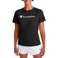 Champion Women's Classic Black T-Shirt Champion Women's Classic Black T-Shirt