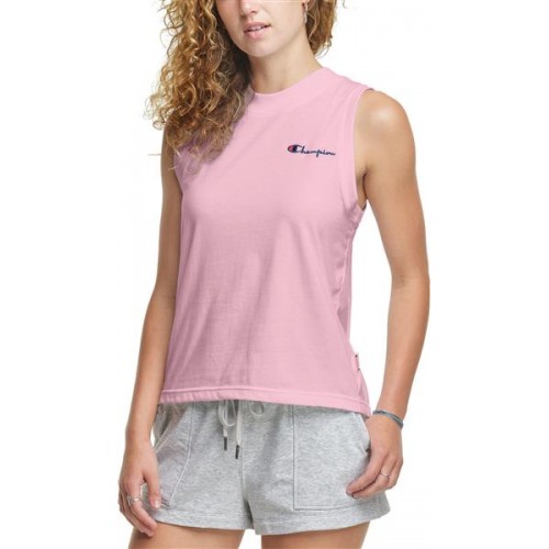 Champion Women's Crewneck Tank Beloved Orchid Top Champion Women's Crewneck Tank Beloved Orchid Top