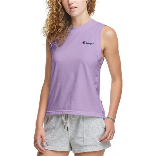 Champion Women's Crewneck Tank Enchanted Lilac Top Champion Women's Crewneck Tank Enchanted Lilac Top