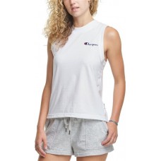 Champion Women's Crewneck Tank White Top