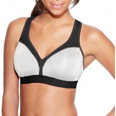 Champion Women's Curvy Sports White/Black Bra