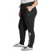 Champion Women's Plus Powerblend Graphic Black Jogger