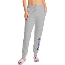 Champion Women's PowerBlend Fleece Jogger Oxford Gray Pants