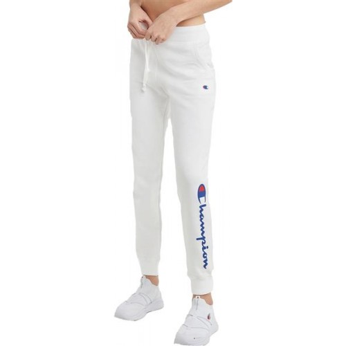 Champion Women's Powerblend Fleece White Joggers Champion Women's Powerblend Fleece White Joggers