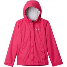 Columbia Girls' Arcadia Rain Cactus Pink Jacket