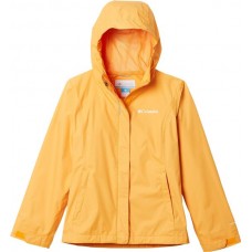 Columbia Girls' Arcadia Rain Mango Jacket