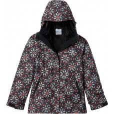 Columbia Girls' Bugaboo Interchange Black Paperflakes Jacket