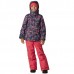 Columbia Girls' Bugaboo Interchange Nocturnal Blot Dot Jacket