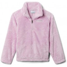 Columbia Girls' Fire Side II Sherpa Half Zip Aura Jacket