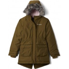 Columbia Girls' Nordic Strider Insulated New Olive Heather Jacket