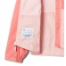 Columbia Girls' Rain-Zilla Rain Salmon/Pink Sand Jacket Columbia Girls' Rain-Zilla Rain Salmon/Pink Sand Jacket