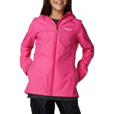 Columbia Girls' Switchback II Rain Pink Ice Jacket Columbia Girls' Switchback II Rain Pink Ice Jacket