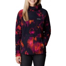 Columbia Women's Ali Peak Fleece Dark Nocturnal Folk Blur Hoodie Columbia Women's Ali Peak Fleece Dark Nocturnal Folk Blur Hoodie