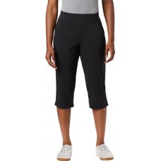 Columbia Women's Anytime Casual Black Capris Columbia Women's Anytime Casual Black Capris