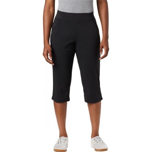 Columbia Women's Anytime Casual Black Capris Columbia Women's Anytime Casual Black Capris