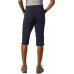 Columbia Women's Anytime Casual Dark Nocturnal Capris