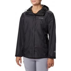 Columbia Women's Arcadia II Rain Black Jacket