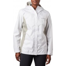 Columbia Women's Arcadia II Rain White/Flint Grey Jacket