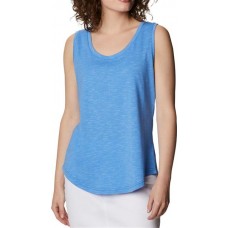 Columbia Women's Cades Cape Tank Harbor Blue Top