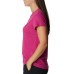 Columbia Women's Columbia Trek Short Sleeve Graphic Wild Fuia Heer/Blked Raow T-Shirt