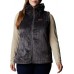 Columbia Women's Fire Side Sherpa Vest Shark Stripe Jacket