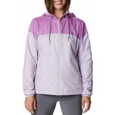 Columbia Women's Flash Forward Lined Pale Lilac/Blossom Pink Windbreaker