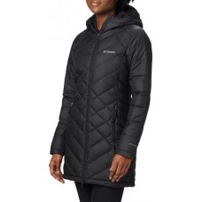 Columbia Women's Heavenly Long Hooded Black Jacket Columbia Women's Heavenly Long Hooded Black Jacket