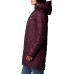Columbia Women's Heavenly Long Hooded Marionberry Jacket Columbia Women's Heavenly Long Hooded Marionberry Jacket