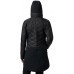Columbia Women's Heavenly Long Hybrid Black Jacket