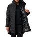 Columbia Women's Heavenly Long Hybrid Black Jacket
