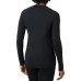 Columbia Women's Midweight Stretch Long Sleeve Black Top
